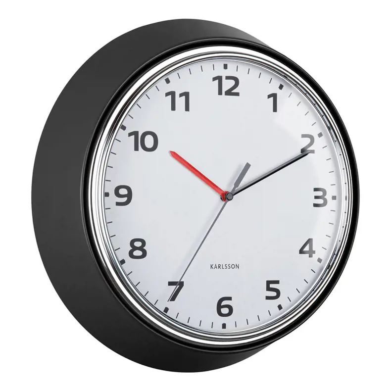 Present Time Karlsson Wall Clock Modern Retro
